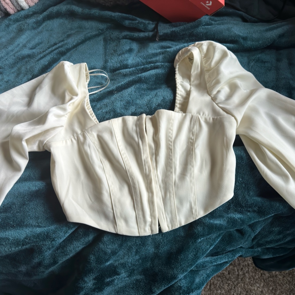 Urban Outfitters corset style blouse